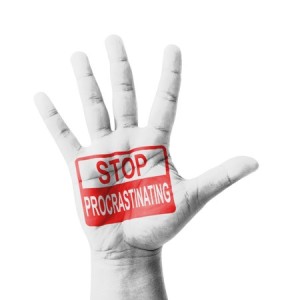 StopProcrastinatingHandStamp